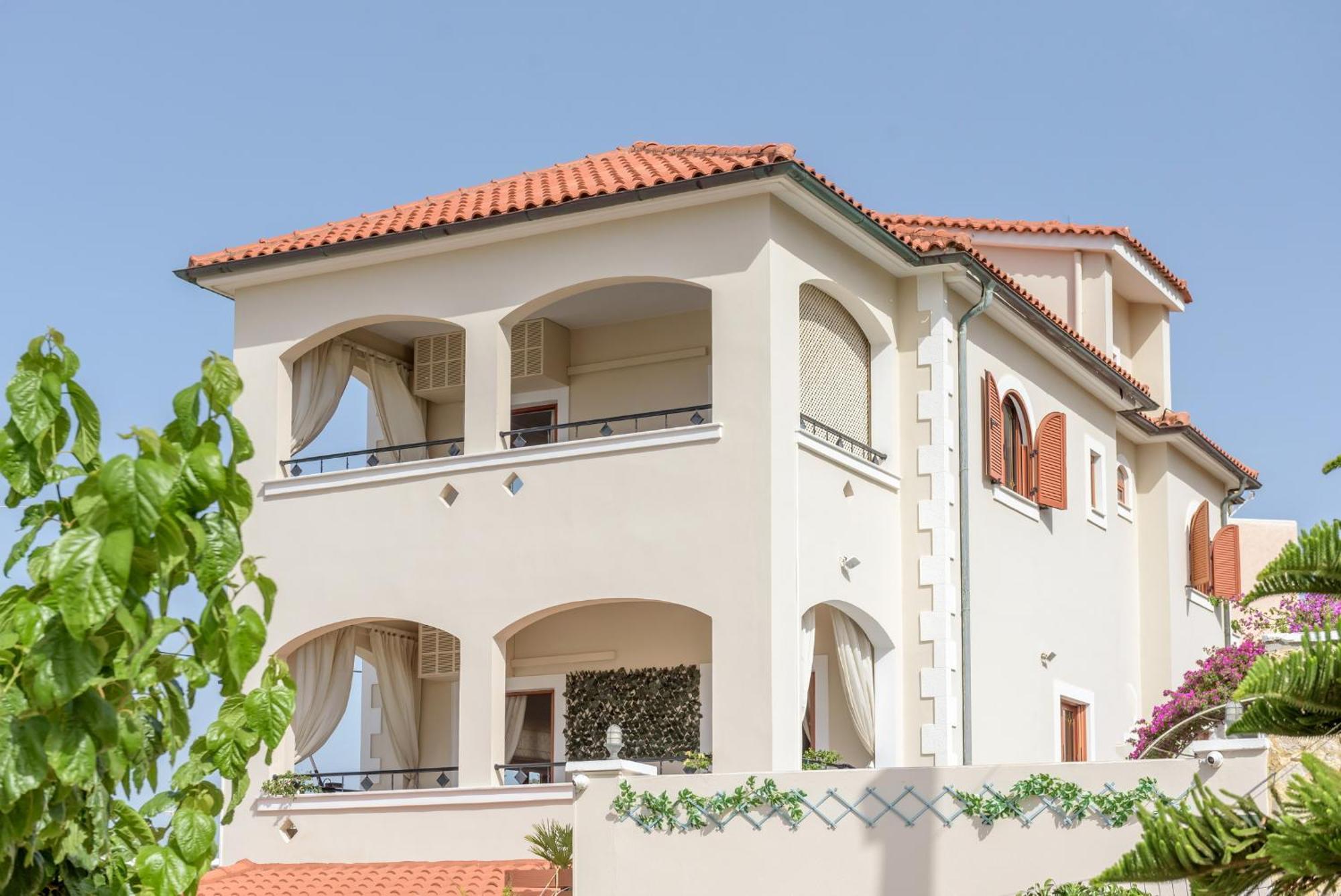 Villa Araucaria - Private Pool, Jacuzzi, Sea View Rethymno  Ngoại thất bức ảnh
